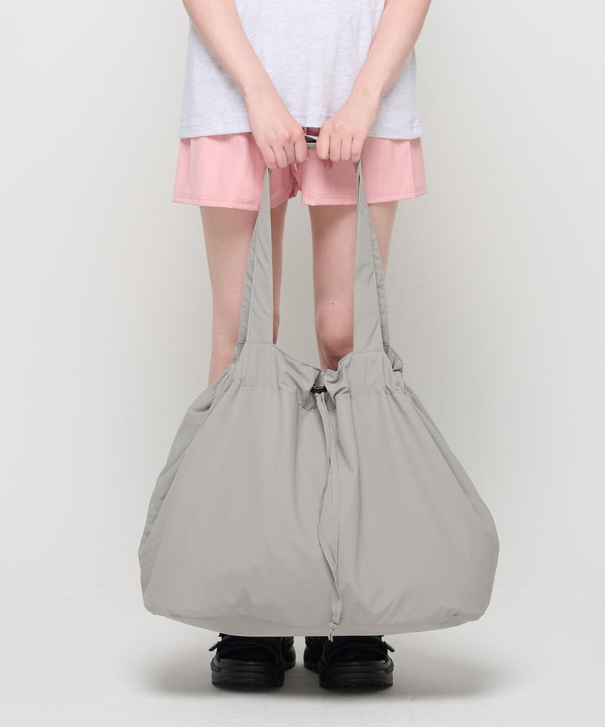 Roidesrois Travel String Big Hobo Bag (Grey)