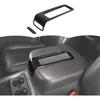 Armrest Storage Box Trim Cover For Chevy Tahoe SIERRA Suburban 07-13 Carbon