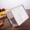 Stainless steel frying basket net French fries basket frame square oil  control  basket dense frying screen