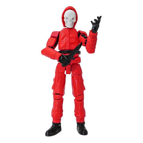 Posable Skeleton Model Puzzle Assembly Skull Toy Halloween DIY Articulated