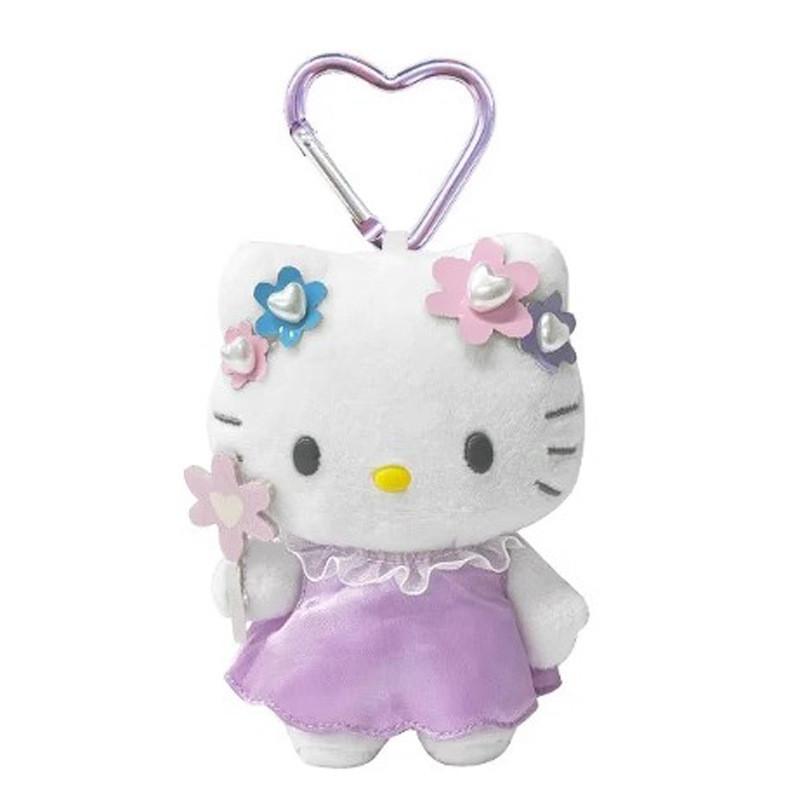 Sanrio Hello Kitty Unicorn Plush Keychain With Soft Short Pile For Cute Character Collectors