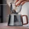 Quandu Heat-Resistant Glass Teapot with Infuser