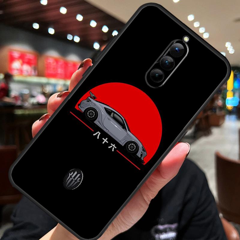 Japan JDM Car Case For ZTE Nubia Red Magic 11 10 8 9 8S 9S 10S Pro Plus 10 Air 5G 6R 6 7 6S 7S Pro Cover