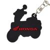 Honda MOTOCOMPO FREE 0SYEP-39B-JF PVC Rubber Key Chain Black