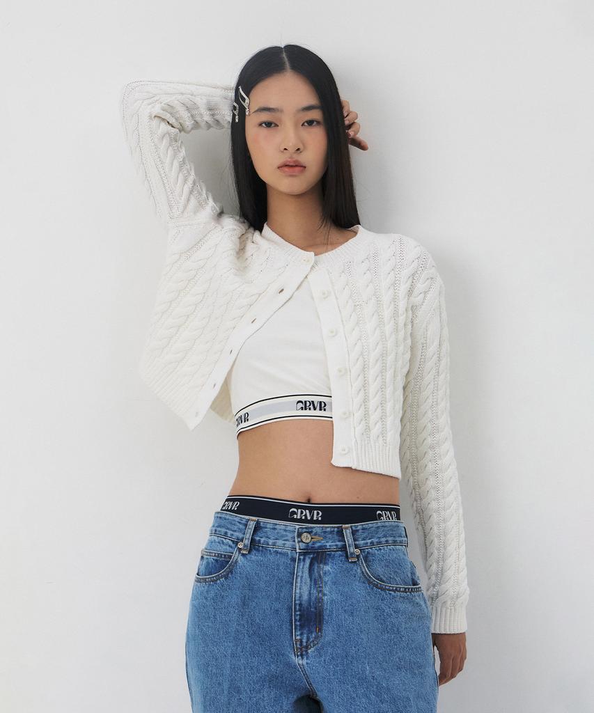 GROVE Grato Cable Cardigan [4Colors]