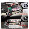 for Asus Rog Ally Hand Game Player Extend Card 2230 to 2280 NVMe M.2 MKey 5PIN Adapter 90 Degree PCIe 4.0 M.2 Converter Board