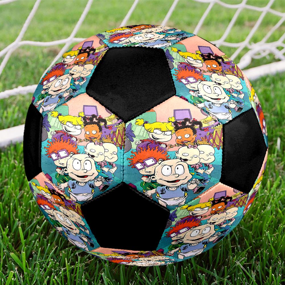 Rugrats Thema Maat 5 Voetbal, Geschikt voor Zowel Binnen- als Buitenwedstrijden, een Cadeau Geschikt voor Iedereen.