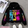 Fashion Women's Hoodie K-Pop Demon Hunters Print Kids Hoodie Pullover Girl Tops Spring And Autumn Leisure Sweatshirr Clothing