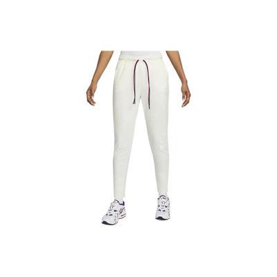 Paris Saint-Germain Solid Color Embroidered Drawstring Cuffed Sweatpants Women Bottoms Off-White DX5697-133