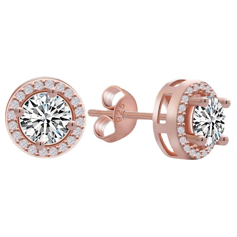 

Серьги-гвоздики корейские милые серьги ювелирные изделия