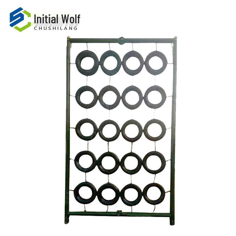 Initial Wolf Outdoor Tire Training Wall