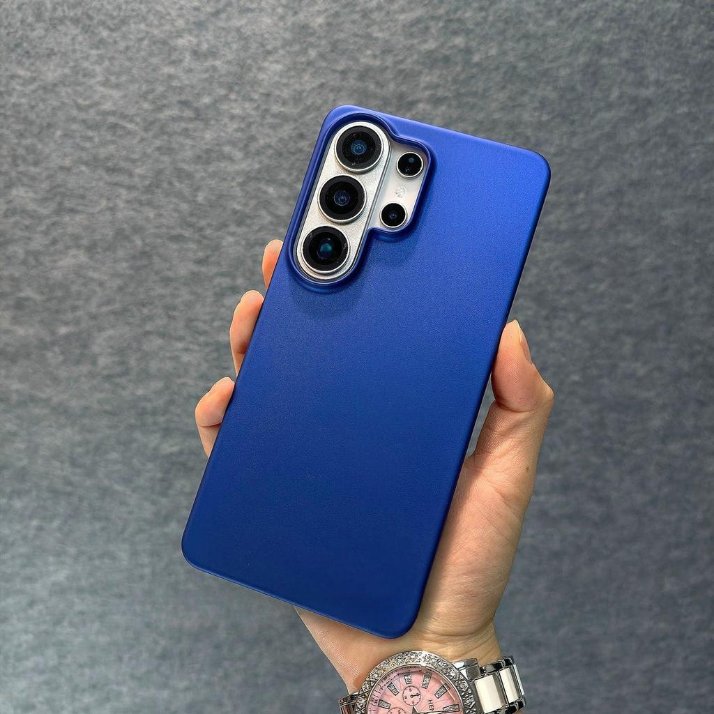 Hard PC Frosted Borderless Case for Samsung Galaxy S26 S25 S24 Ultra S23 FE S22 Plus A55 A56 A54 A15 A16 Matte Ultra Slim Cover