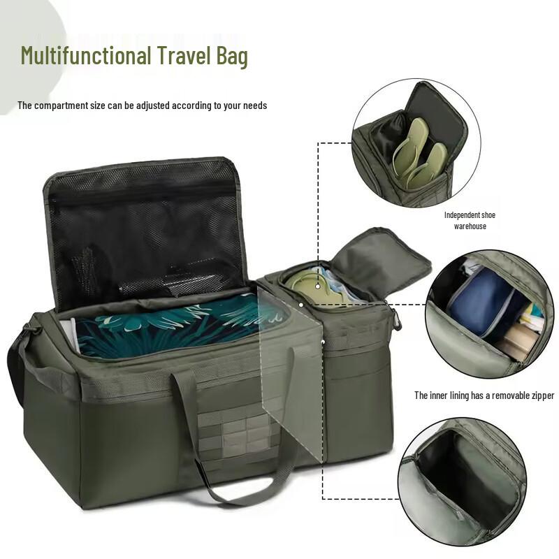 Outdoor Dry/Wet Separation Shoulder Travel Bag