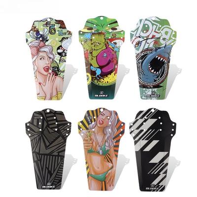 Mountain Bike Fenders, Extended Rain Fenders, Road Bike Mud Removal, Common Front and Rear Wheels, Bicycle Accessories
