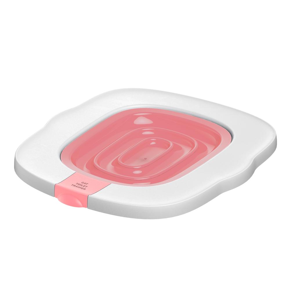 2025 Sada pro výcvik koček na toaletu Opakovaně použitelná podložka na stelivo pro štěňata a kočky Kočičí toaletní trenažér Toaleta Čištění mazlíčků Nástroj pro výcvik koček