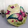 Colorful Butterfly Garden Decorative PlateUmbrella, Portable 3-Fold Umbrella for Men & Women,Christmas Gift ES347