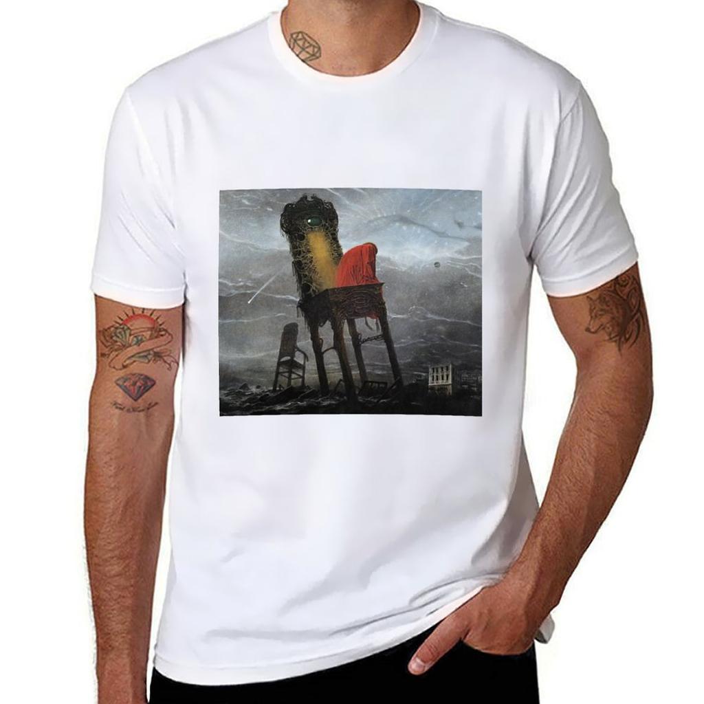 Untitled by Zdzisaw Beksiski TShirt funny shirt cotton blacks funny meme tshirts Unisex t shirts high quality