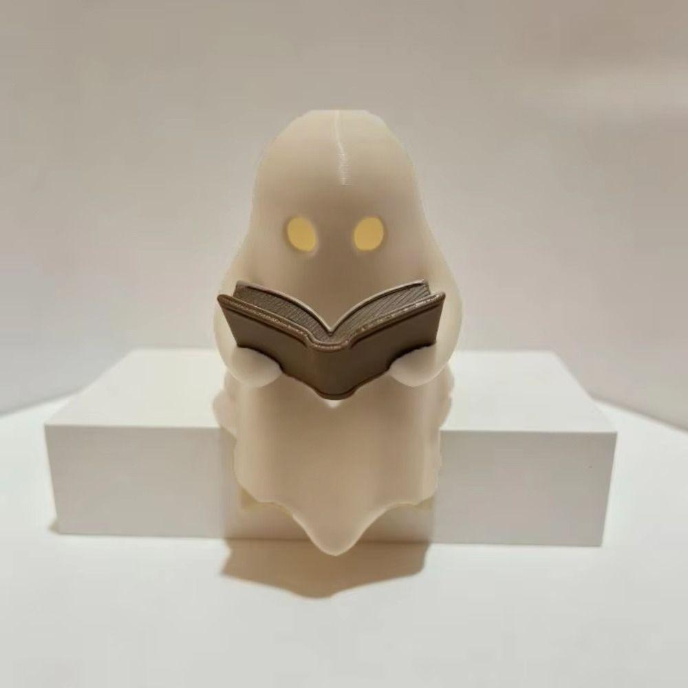 Low-energy-consumption Ghost Reading Night Light Energy-efficient Desk Ghost Figure Bookshelf