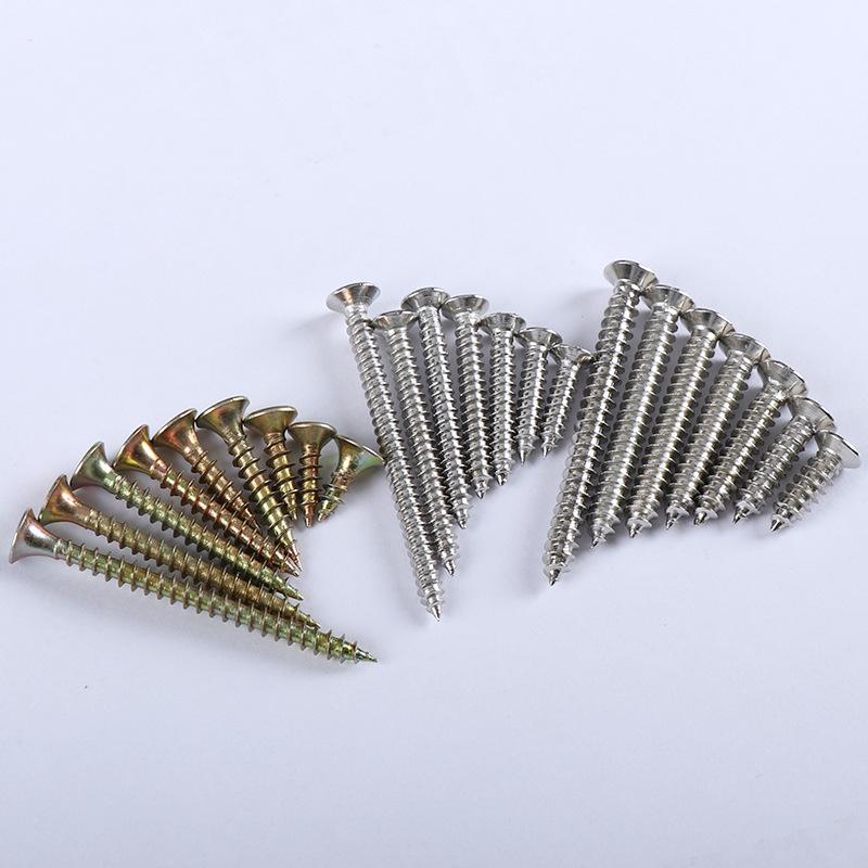 Stainless Steel Self-Tapping Phillips Flat Head Countersunk Screws M4/M5 - Ideal for Furniture.