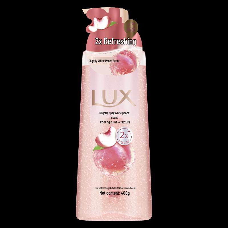 Lux Foaming Shower Gel with White Peach Scent