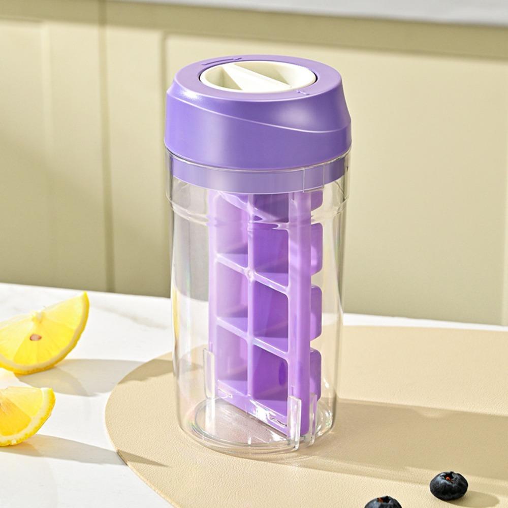 Twist Release Ice Cube Mold Large Capacity Ice Cube Box Multi-functional Portable Ice Maker  Party