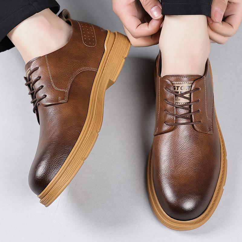 Men's formal leather shoes Minimalist gentleman style Wedding Party Outdoor Leisure Business Daily office Hot selling shoes