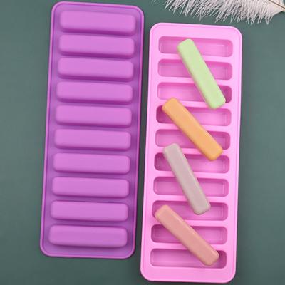 Chocolate Mould 10 Grids Ice Tray No Odor Safe Smooth Cube for Bakery