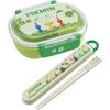 Skater Children's Chopsticks Chopstick Box Set 16.5cm Children's Lunch Box Antibacterial Treatment Boys Girls Easy to Open Sliding Type Made in Japan
