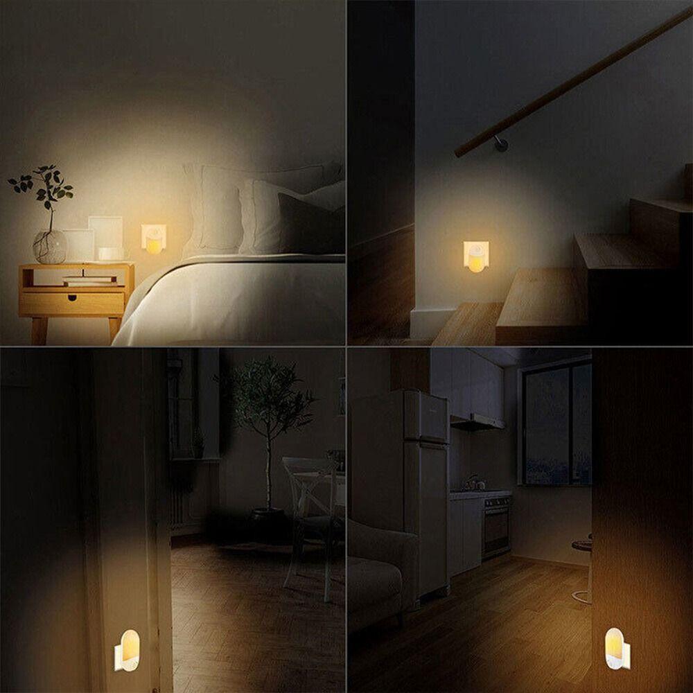 Mini Bedroom Light Socket Plug In Energy Saving Hallway Socket Lamp Kids Light Led Night Light