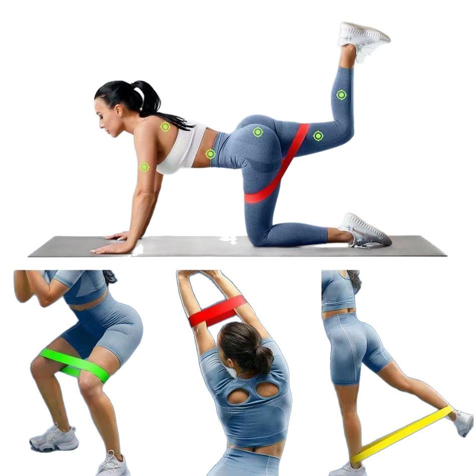 Yoga Elastic Resistance Band for Fitness and Booty Workouts