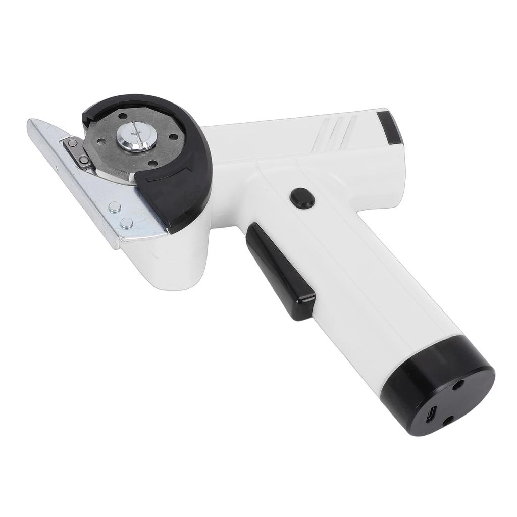 Cordless Electric Scissors Rechargeable Cardboard Box Cutter Powerful Fabric Scissors with Safety Blades