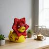 3D Duck Model, Demon Duck, Figurine, Creative, Trendy, Toy, Realistic Action Figure, Desktop Decoration, Gift