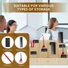 12/24-Grid Mobile Phone Storage Box Wood Multifunctional Holder Desktop Organizer for Office Classroom Phone Management