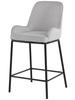 ESMO Upholstered Swivel Chair, Grey Velvet