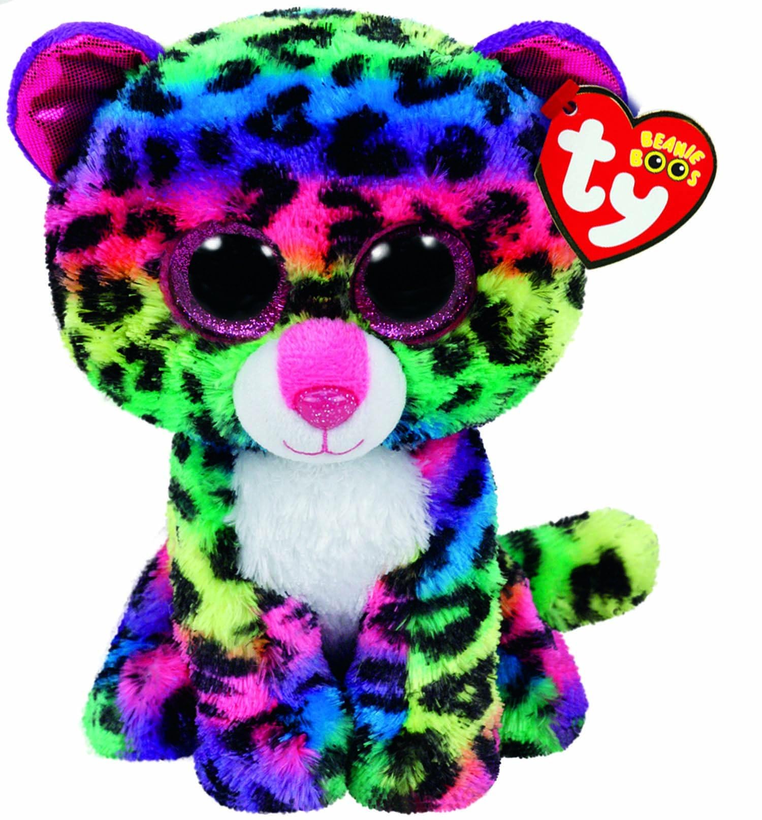 

Ty Beanie Boos DOTTY многоцветный леопард 15 см 15 см - - TY, Разноцветный,