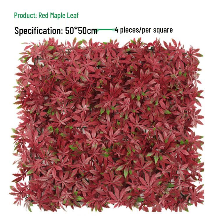 Flame-Retardant Green Wall: Anti-Aging Lawn Decoration for Malls & Backgrounds