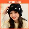 Starry Sky High Top Knit Cap Unisex Fashion Beanie With Comfort Fabric For Autumn Winter Daily Use