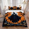 3pcs Bedding Set Halloween Spooky Includes 1 Comforter + 2 Pillowcases, Without Pillow Inserts, Soft Comfortable, Lightweight Breathable105