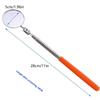 Skalierbarer Edelstahl Aquarium Betta Spiegel Fischbecken Runder Quadratischer Spiegel Für Fische Betta Flowerhorn Buntbarsch Training 3cm 5cm