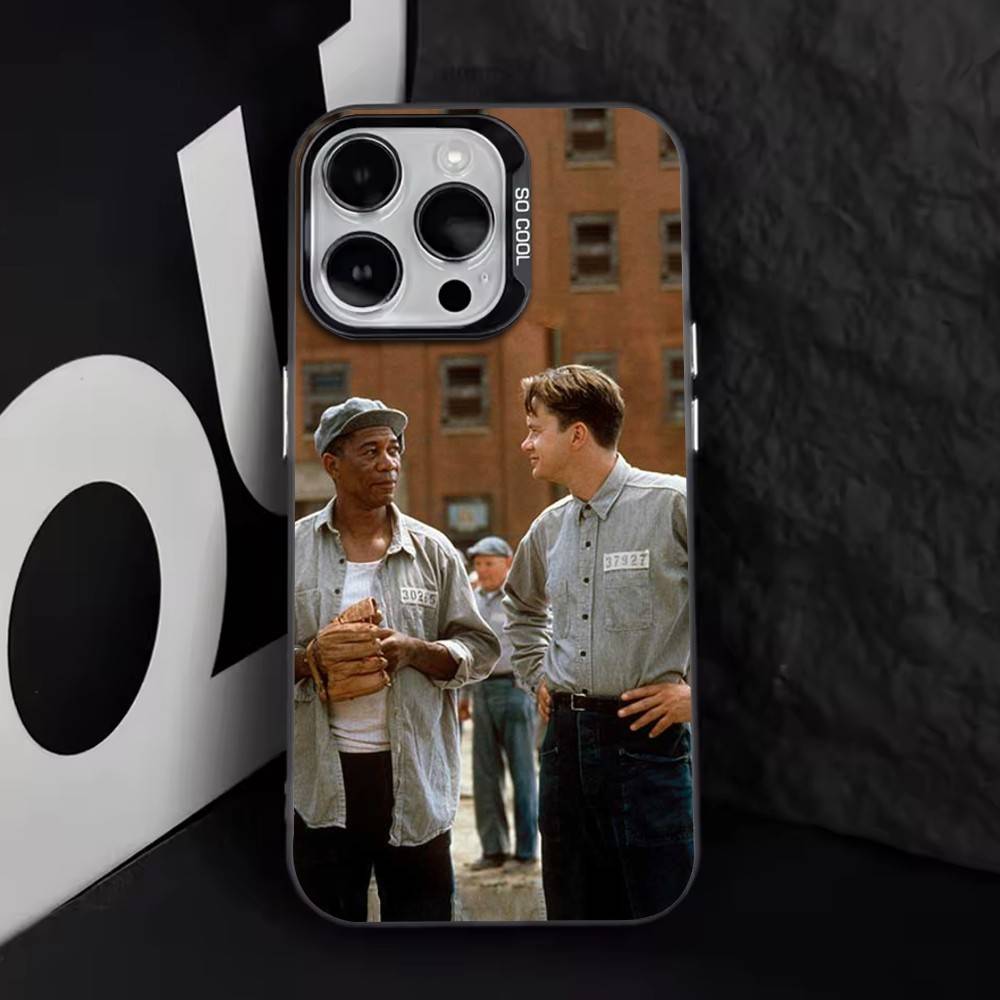 Shawshank   Phone Case For iPhone 17,16,15,14,13,12,11 Plus,Pro Max,XS,Colorful Silver Phone case Funda Cover