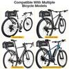 NEWBOLER Aeropack Lega di Alluminio Portapacchi per Bicicletta Serratura a Combinazione Borsa da Bici Bikepacking Per Bici MTB e Gravel Portapacchi Scaffale