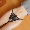 Sexy Lingerie Open Crotch G-String Panties Women Satin Lace Porno Underwear Valentine's Day Gift For Her M-XL Multiple Colors
