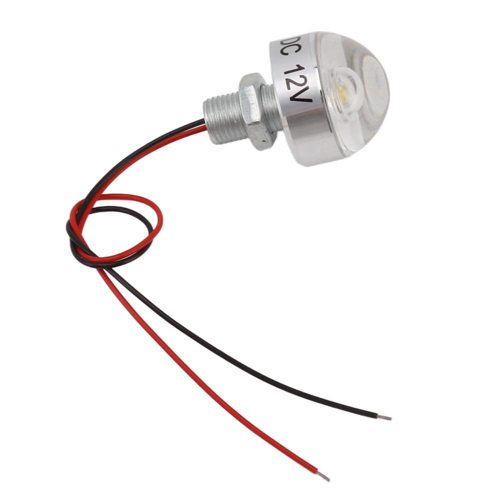 5er-Pack 1W LED-Deckleuchte DC 12V Mini Einbau-Spotlight Niedervolt-Landschafts-Bodenleuchten Gehweg