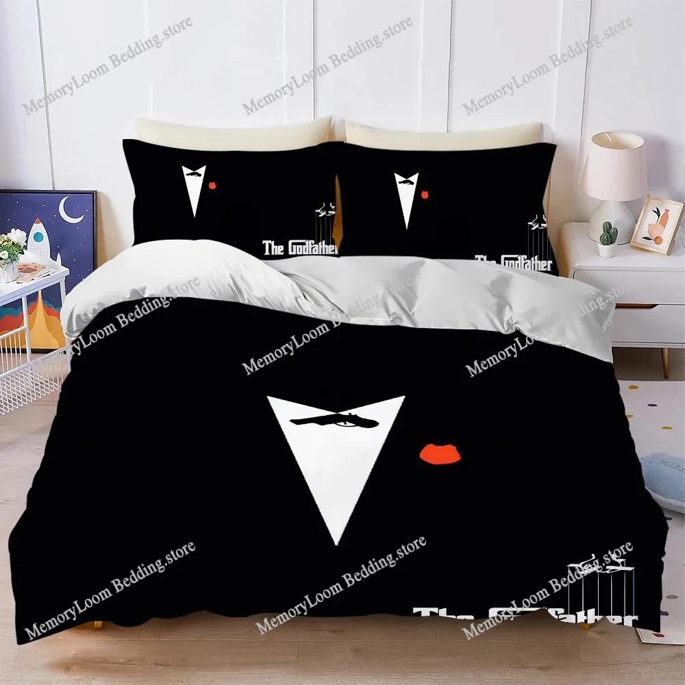 Classic Film The Godfather Duvet Cover Set Home Style Bedding Soft Laundry Cotton Bed Four Seasons Student Dormitory Luxury Gift