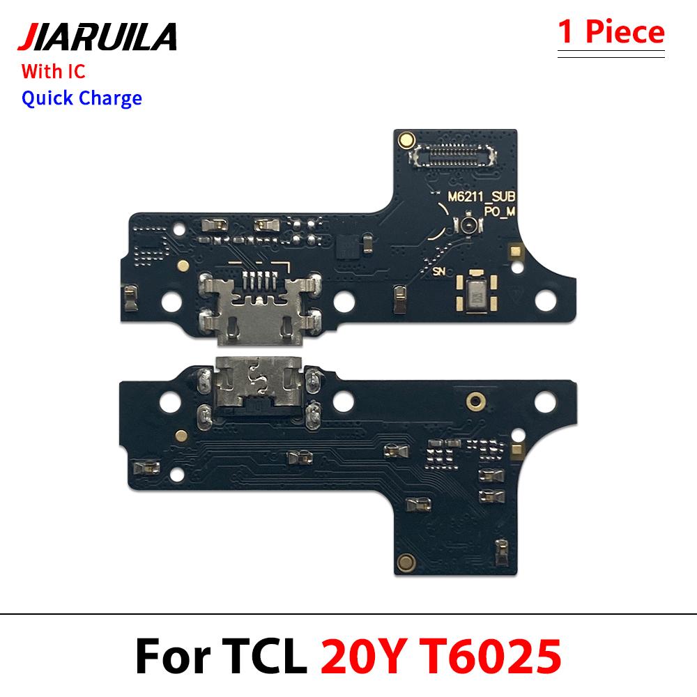 USB Dock Connector Charging Port Flex Cable For TCL 11 Plus 11 SE 11 Pro 1G 11R 1G 11Y T6111 Charger Board With Mic Module