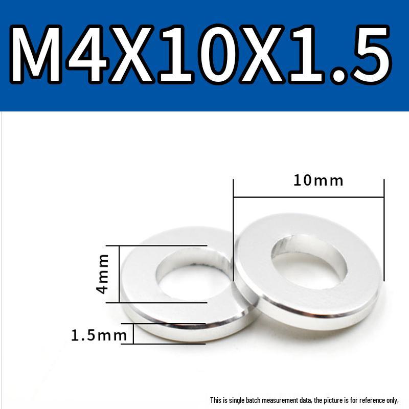 Colorful Aluminum Alloy Flat Washer & Spacer (M4/M5/M6/M8)