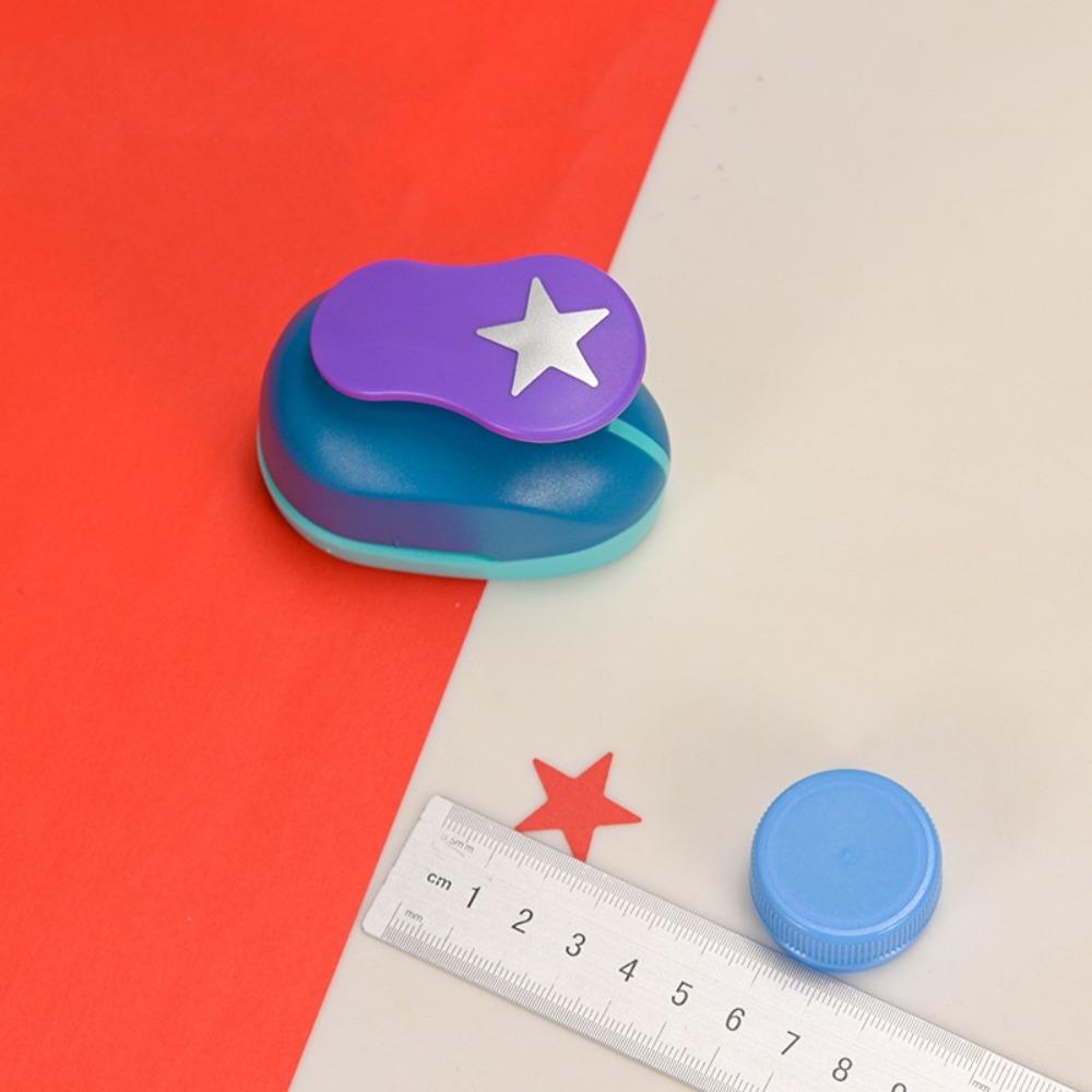 Paper Cutter Crafts Hole Puncher 8/16/22/31/50mm Star Punching Machine  Card Making