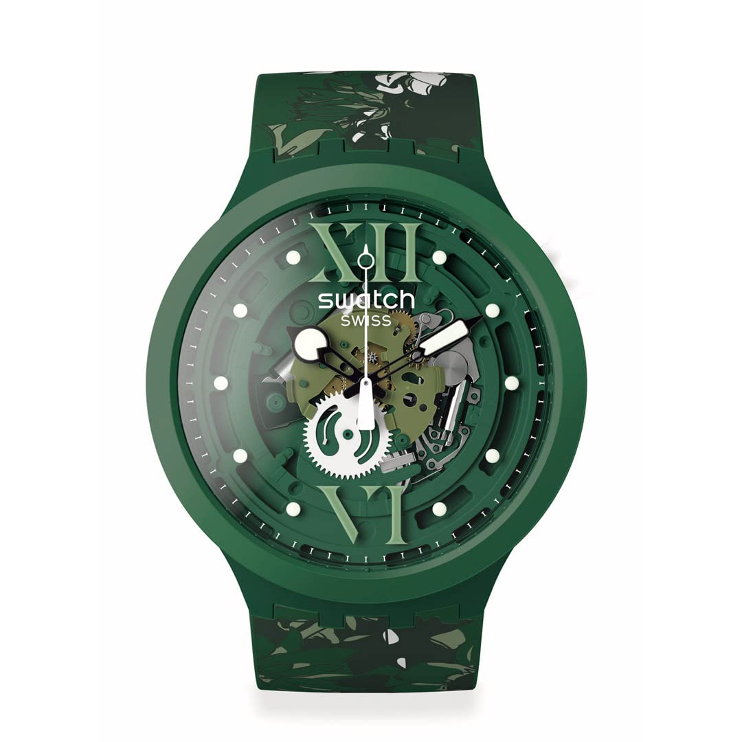 

Часы CAMOFLOWER GREEN МАРТОВСКАЯ КОЛЛЕКЦИЯ SB05G104 Зеленый [Swatch]