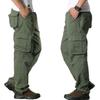 Tooling trousers men's multi-pocket pants new men's casual loose men's pants labor insurance pants