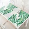 Tropical Palm Peel and Stick Wallpaper Removable Green White Vinyl Self Adhesive Wallcovering for Living Room Bedroom Home Decor